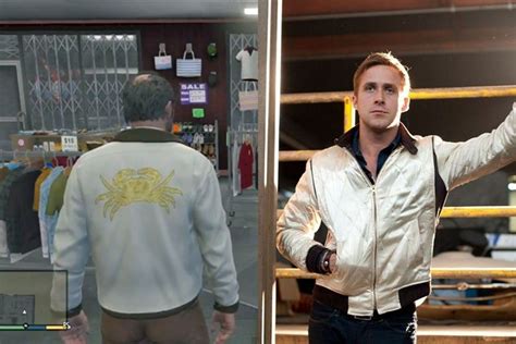 ryan gosling drive jacket replica|ryan gosling drive gta 5.